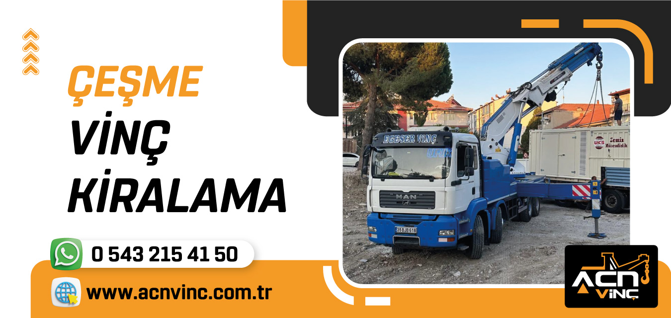 Çeşme Vinç Kiralama